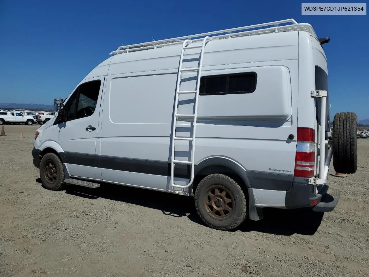 2018 Mercedes-Benz Sprinter 2500 VIN: WD3PE7CD1JP621354 Lot: 66901534