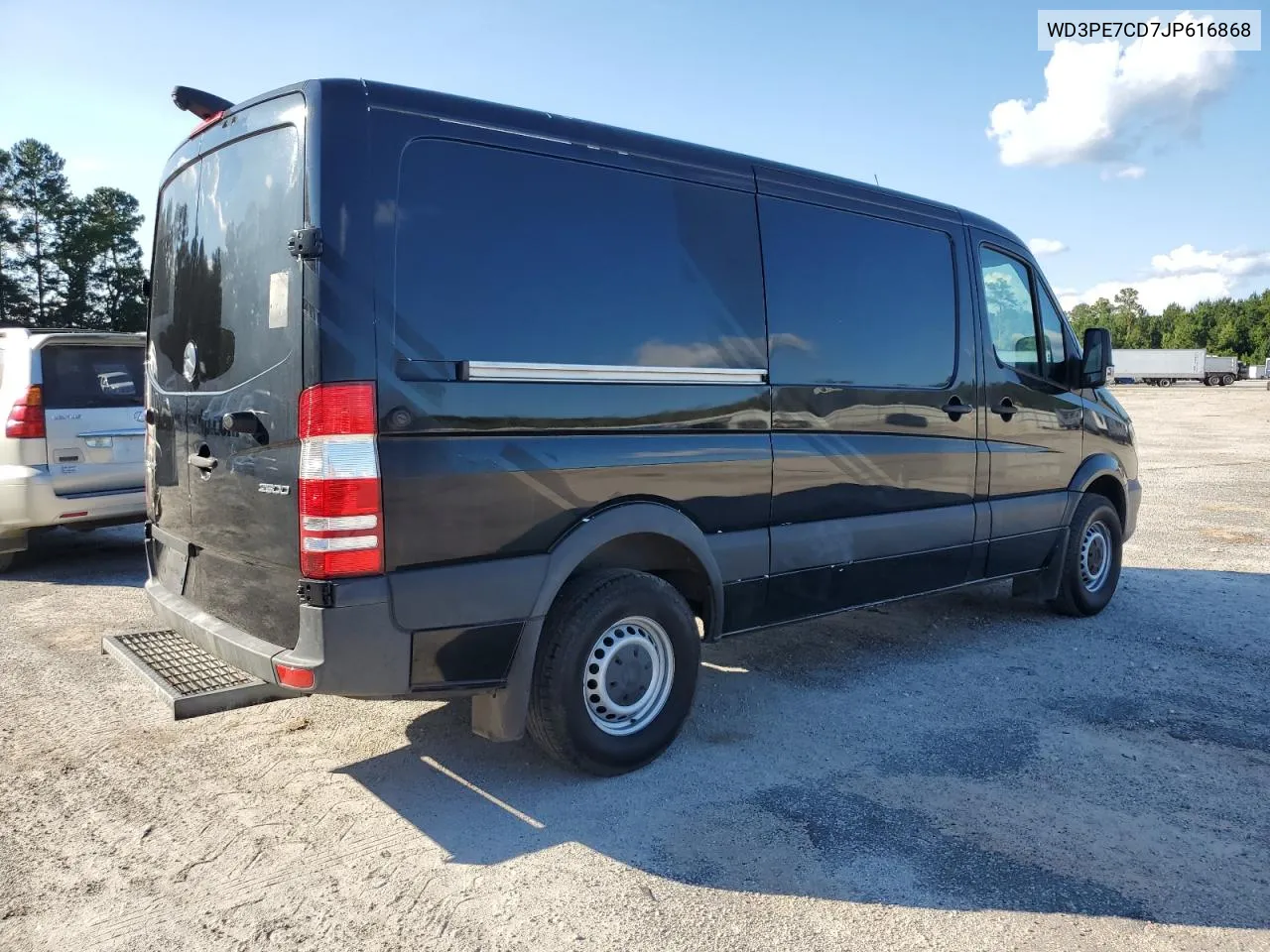 2018 Mercedes-Benz Sprinter 2500 VIN: WD3PE7CD7JP616868 Lot: 72476334