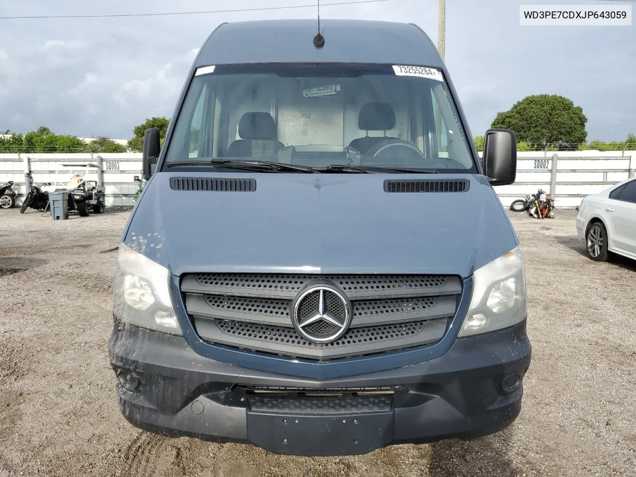 2018 Mercedes-Benz Sprinter 2500 VIN: WD3PE7CDXJP643059 Lot: 73255284