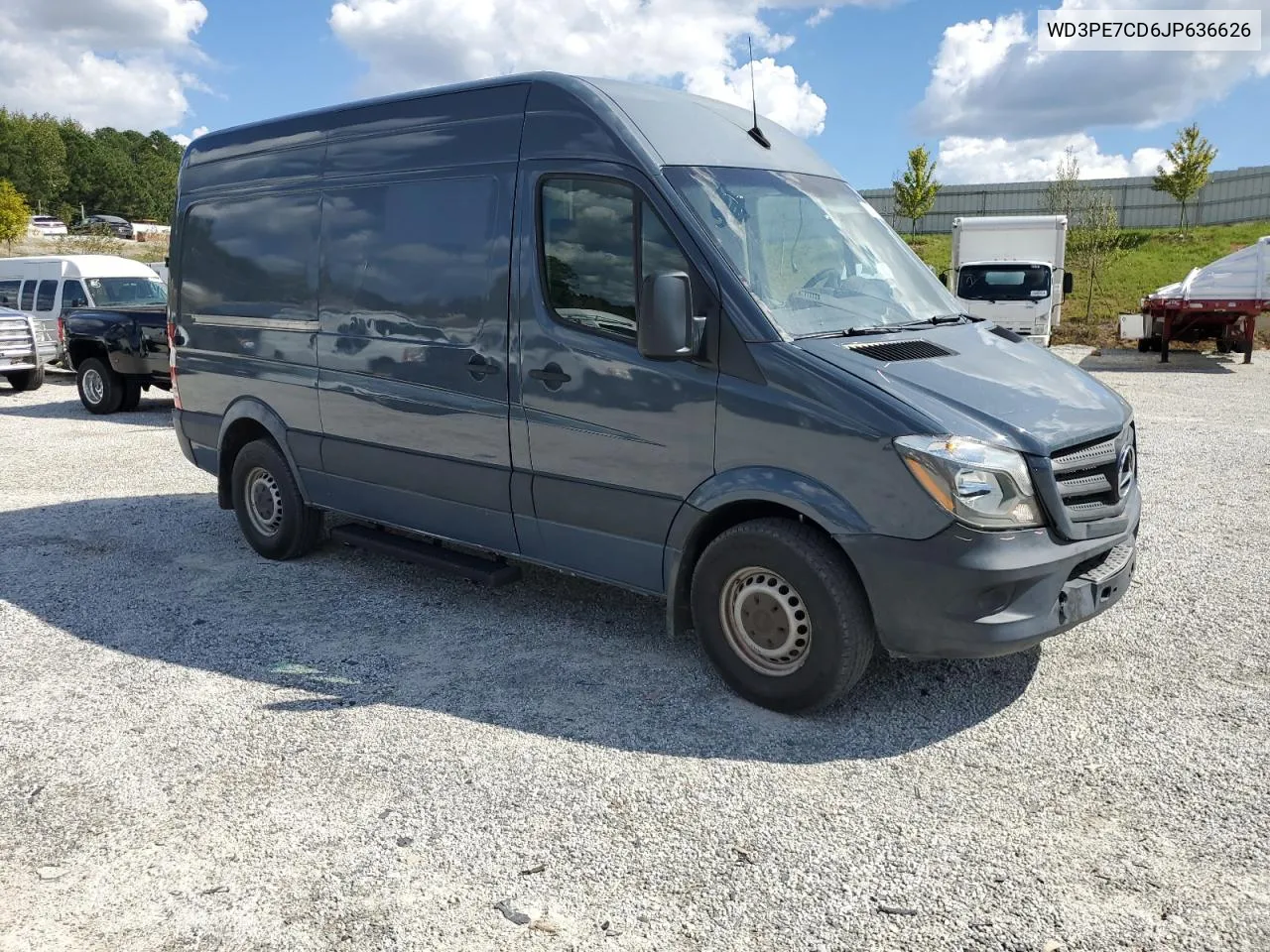 2018 Mercedes-Benz Sprinter 2500 VIN: WD3PE7CD6JP636626 Lot: 73848344