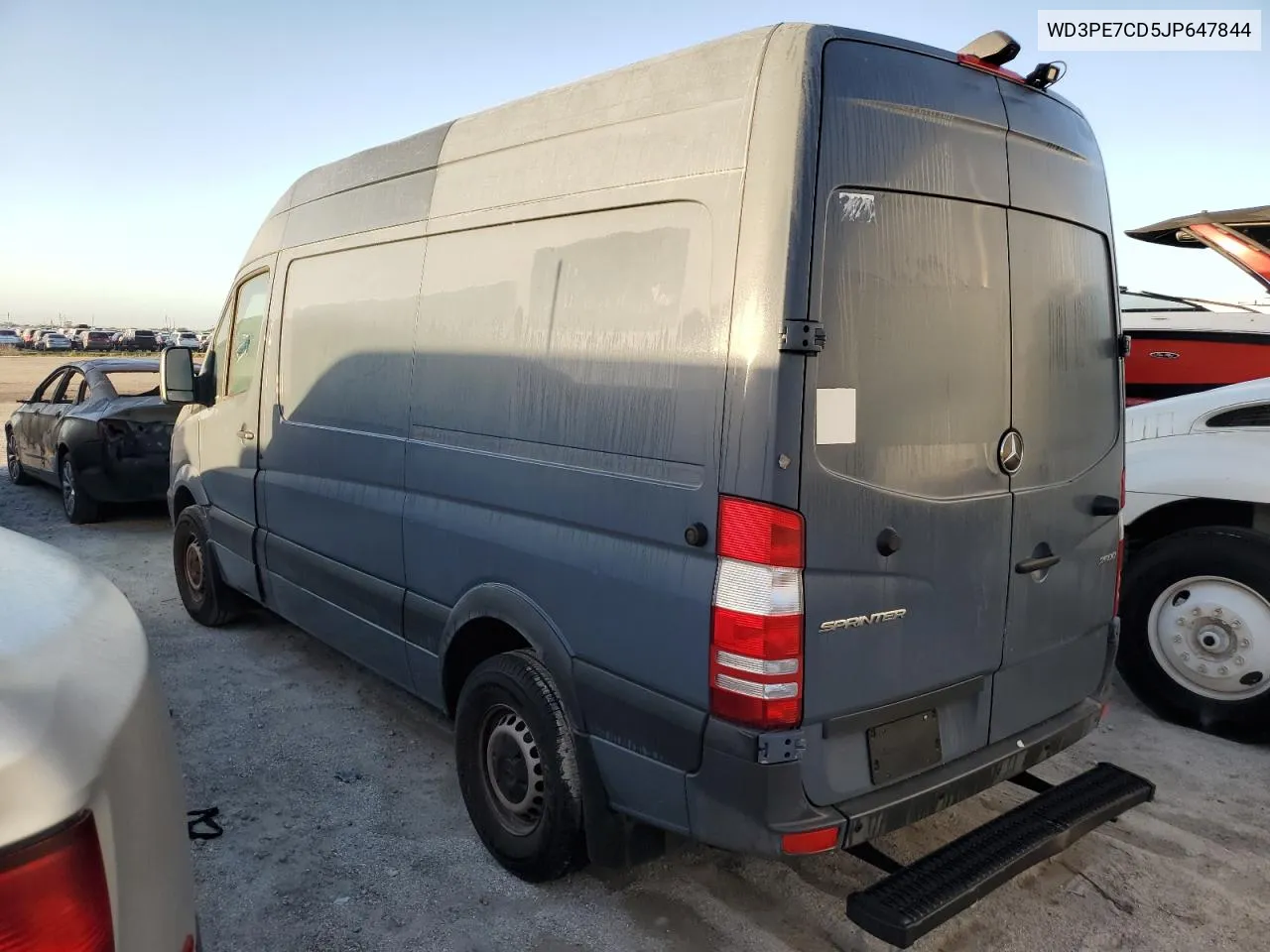 2018 Mercedes-Benz Sprinter 2500 VIN: WD3PE7CD5JP647844 Lot: 74918284