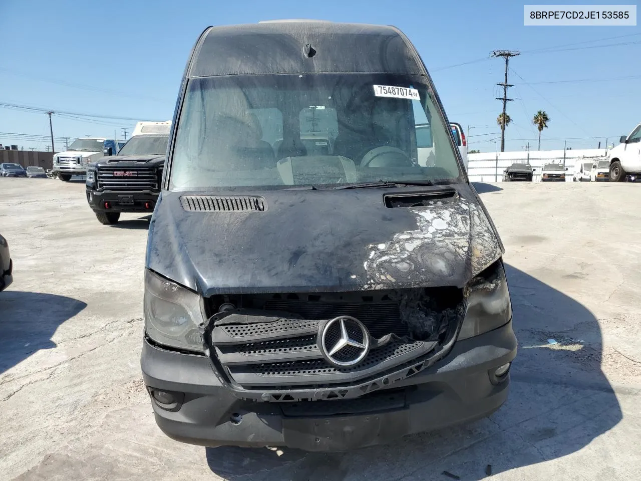 2018 Mercedes-Benz Sprinter 2500 VIN: 8BRPE7CD2JE153585 Lot: 75487074