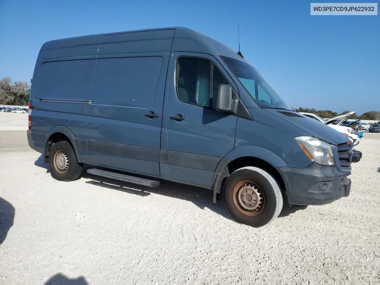 2018 Mercedes-Benz Sprinter 2500 VIN: WD3PE7CD9JP622932 Lot: 76067934