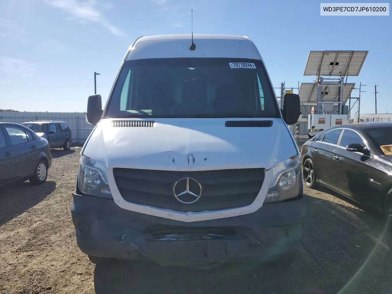 2018 Mercedes-Benz Sprinter 2500 VIN: WD3PE7CD7JP610200 Lot: 79710244