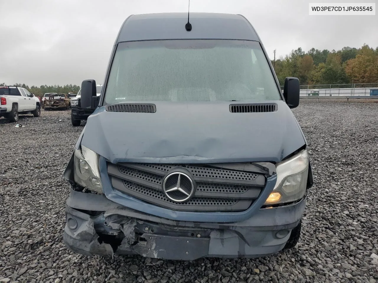 2018 Mercedes-Benz Sprinter 2500 VIN: WD3PE7CD1JP635545 Lot: 79822154