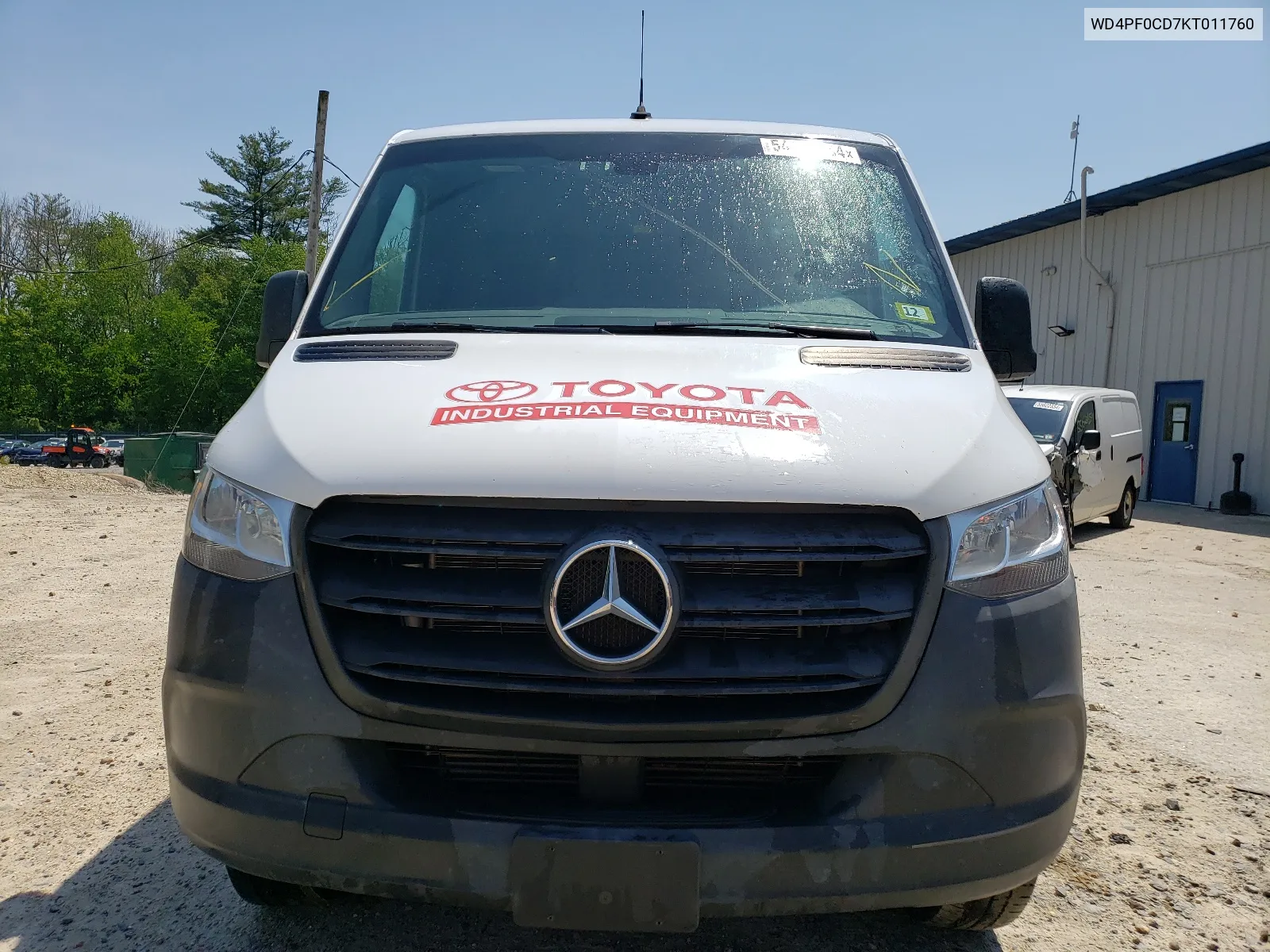 2019 Mercedes-Benz Sprinter 2500/3500 VIN: WD4PF0CD7KT011760 Lot: 54449384