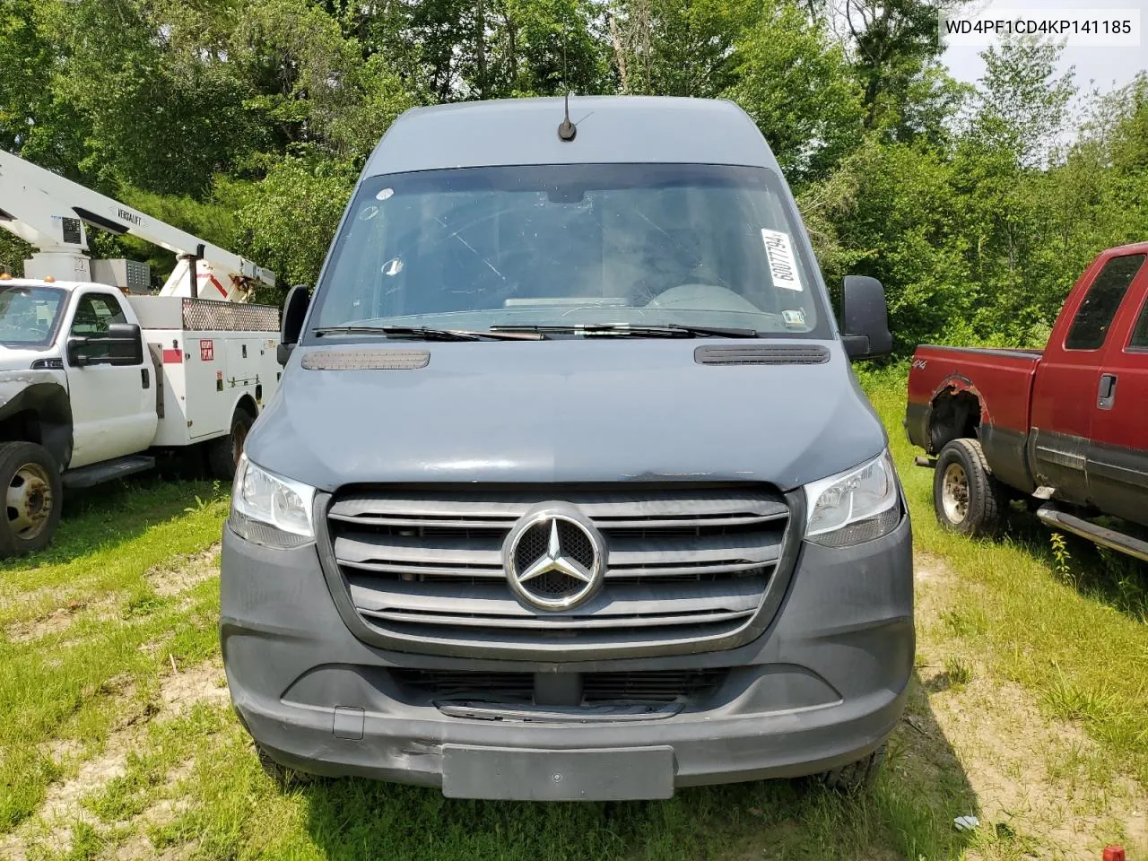 2019 Mercedes-Benz Sprinter 2500/3500 VIN: WD4PF1CD4KP141185 Lot: 60077794