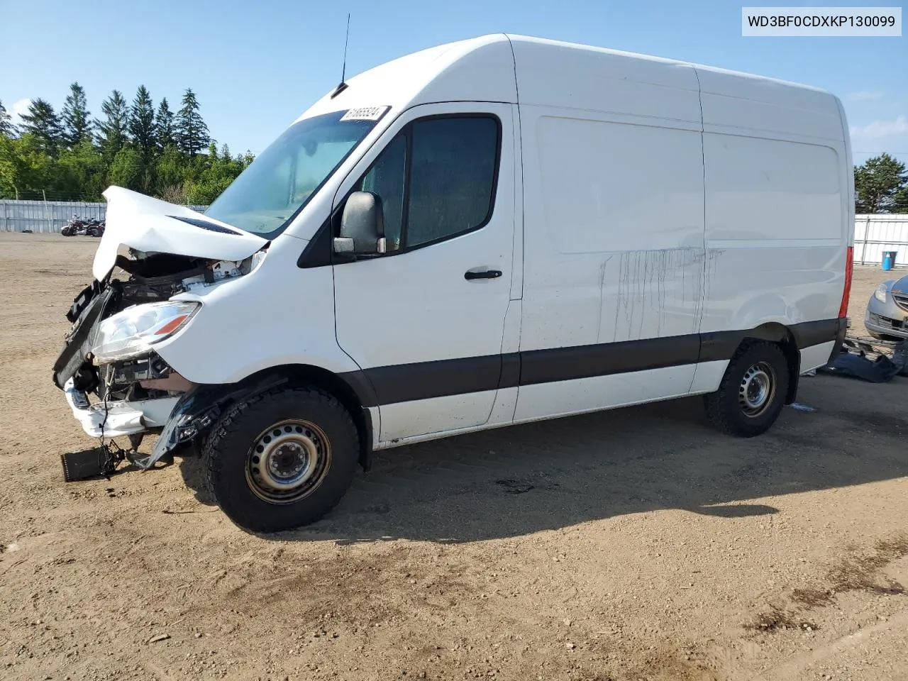 2019 Mercedes-Benz Sprinter 2500/3500 VIN: WD3BF0CDXKP130099 Lot: 61865524