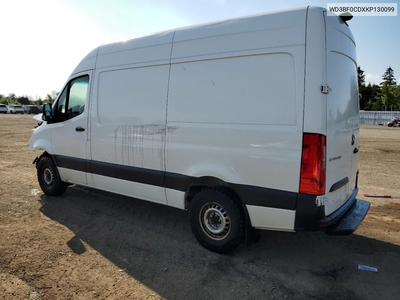 2019 Mercedes-Benz Sprinter 2500/3500 VIN: WD3BF0CDXKP130099 Lot: 61865524