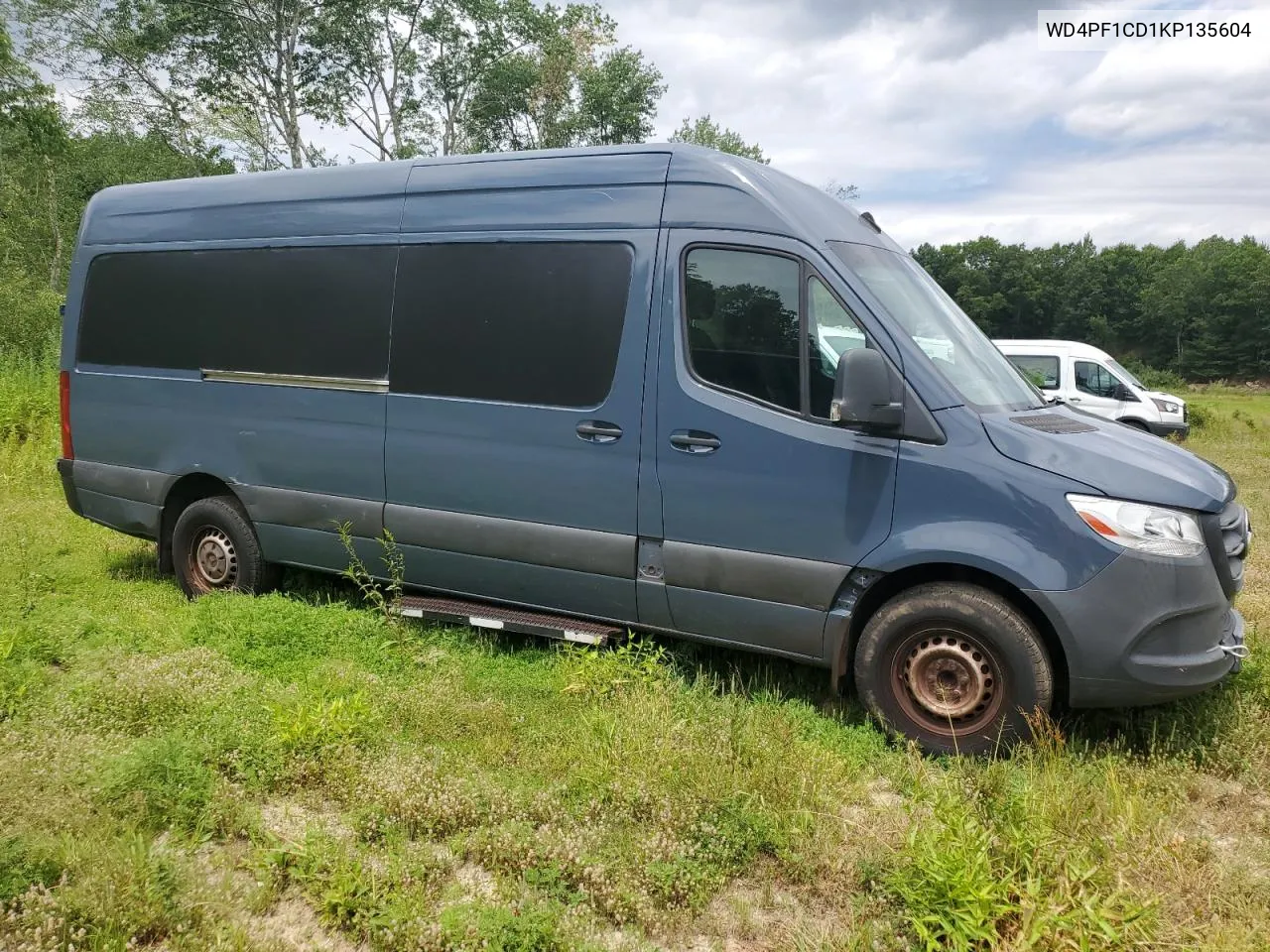 2019 Mercedes-Benz Sprinter 2500/3500 VIN: WD4PF1CD1KP135604 Lot: 62498124