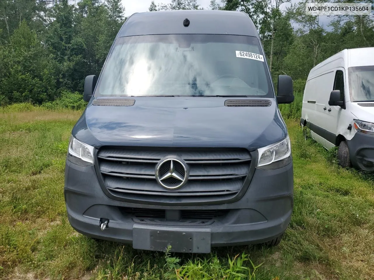 2019 Mercedes-Benz Sprinter 2500/3500 VIN: WD4PF1CD1KP135604 Lot: 62498124