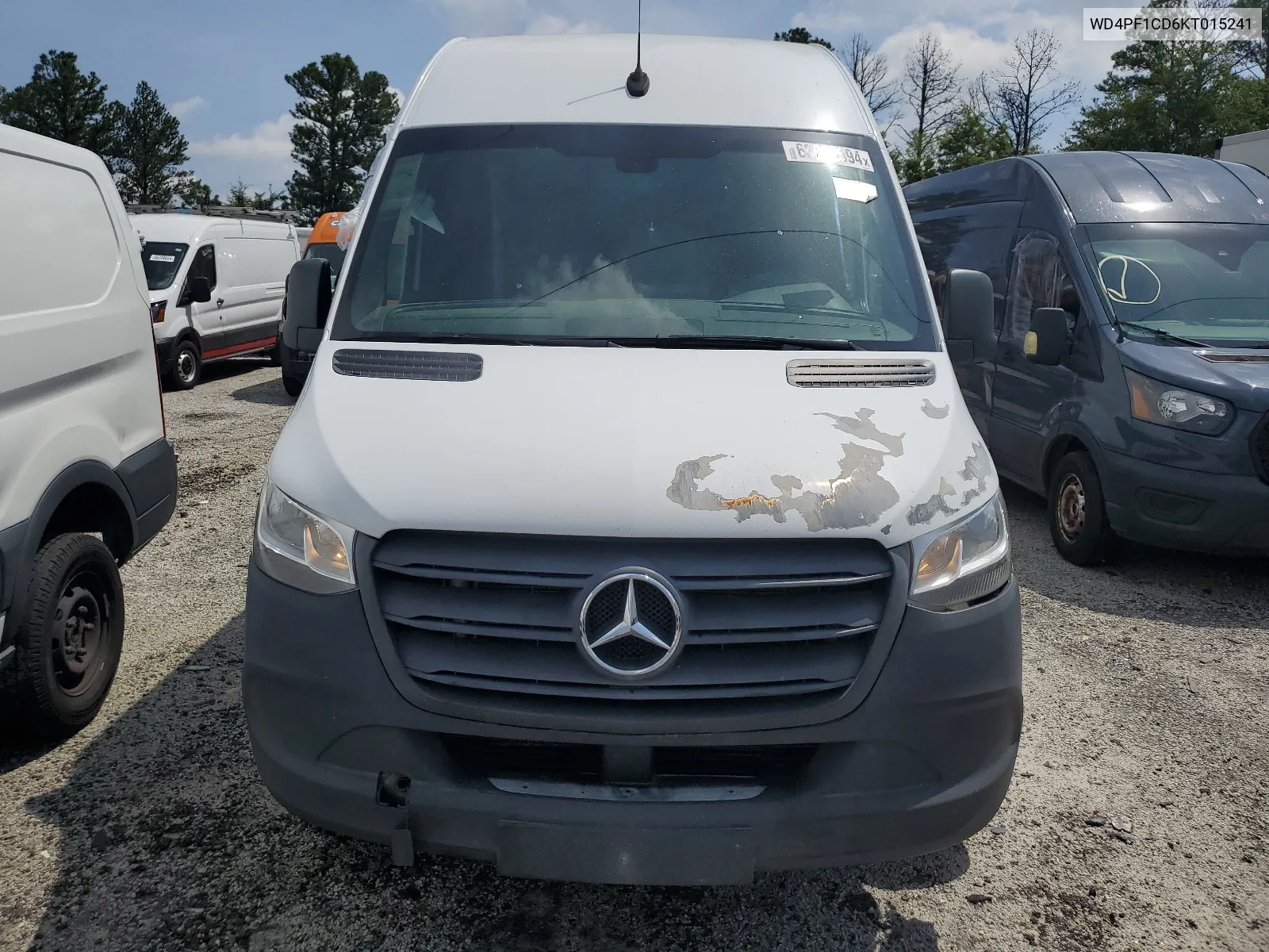 2019 Mercedes-Benz Sprinter 2500/3500 VIN: WD4PF1CD6KT015241 Lot: 63092594