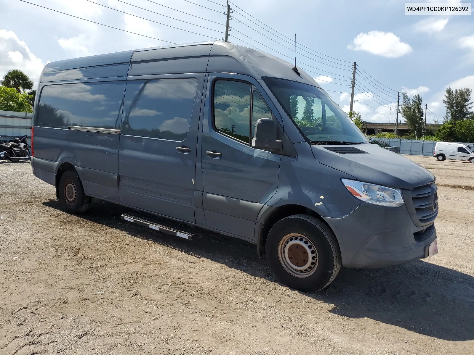 2019 Mercedes-Benz Sprinter 2500/3500 VIN: WD4PF1CD0KP126392 Lot: 63701324