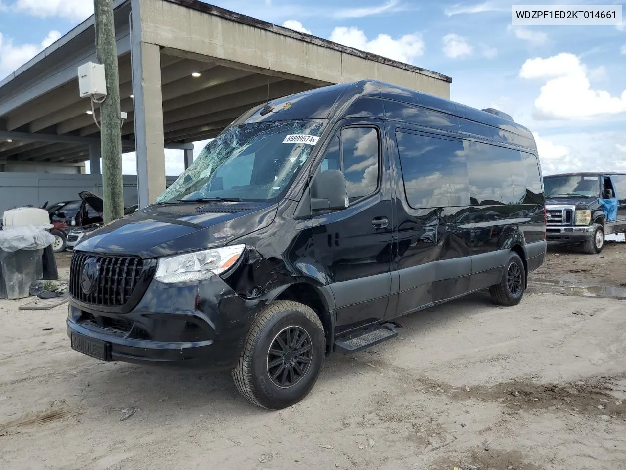 2019 Mercedes-Benz Sprinter 2500/3500 VIN: WDZPF1ED2KT014661 Lot: 65899574