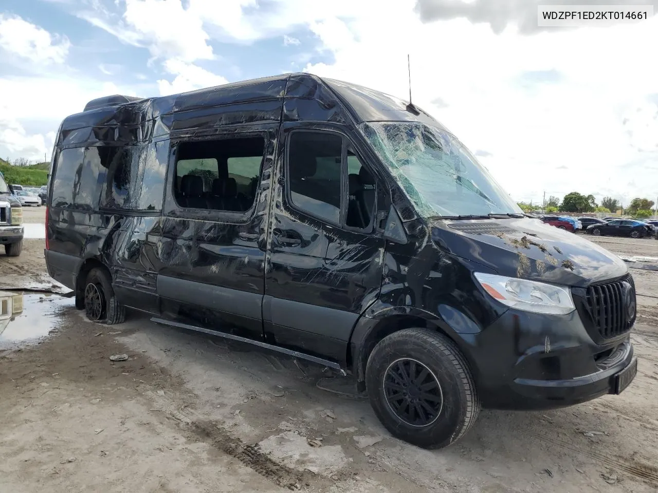 2019 Mercedes-Benz Sprinter 2500/3500 VIN: WDZPF1ED2KT014661 Lot: 65899574