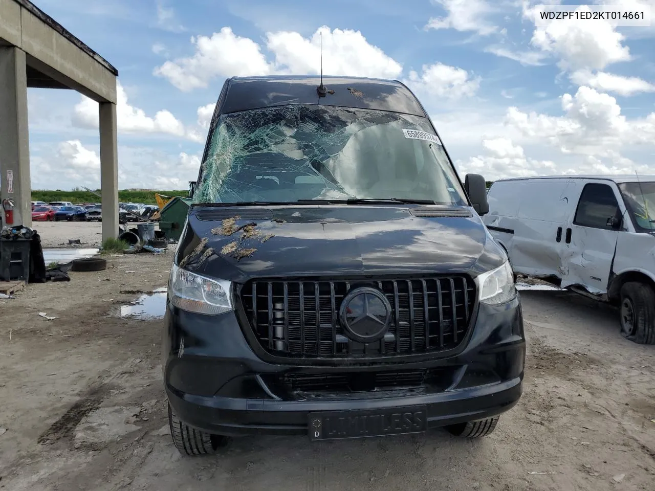 2019 Mercedes-Benz Sprinter 2500/3500 VIN: WDZPF1ED2KT014661 Lot: 65899574