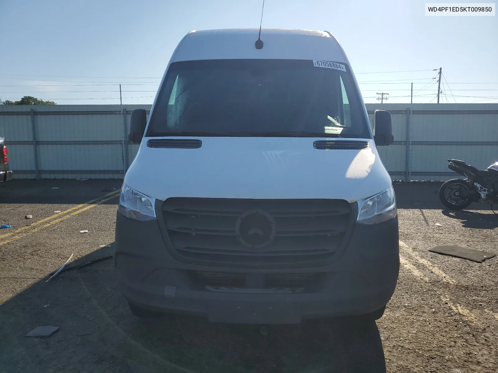 2019 Mercedes-Benz Sprinter 2500/3500 VIN: WD4PF1ED5KT009850 Lot: 67058884