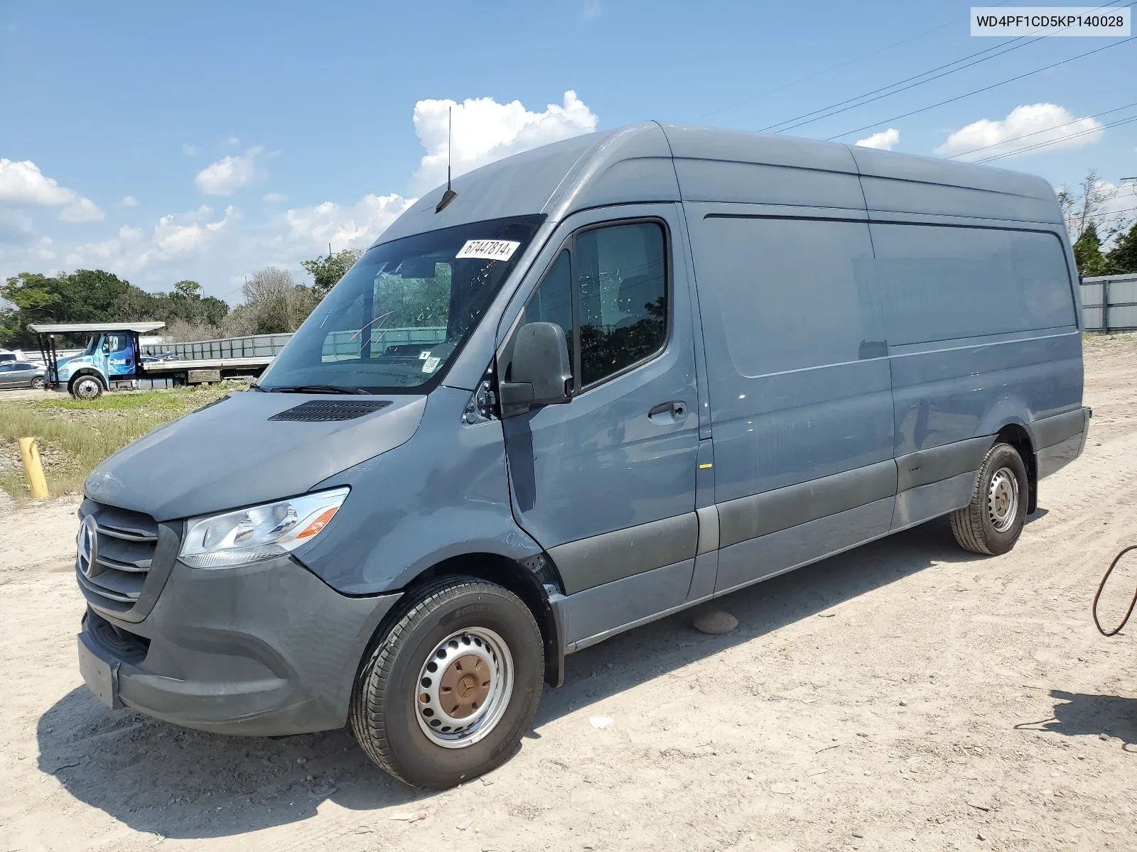 2019 Mercedes-Benz Sprinter 2500/3500 VIN: WD4PF1CD5KP140028 Lot: 67447814