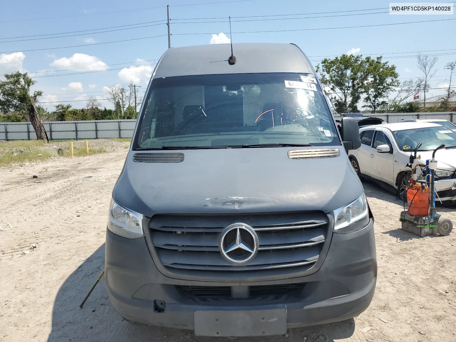 2019 Mercedes-Benz Sprinter 2500/3500 VIN: WD4PF1CD5KP140028 Lot: 67447814