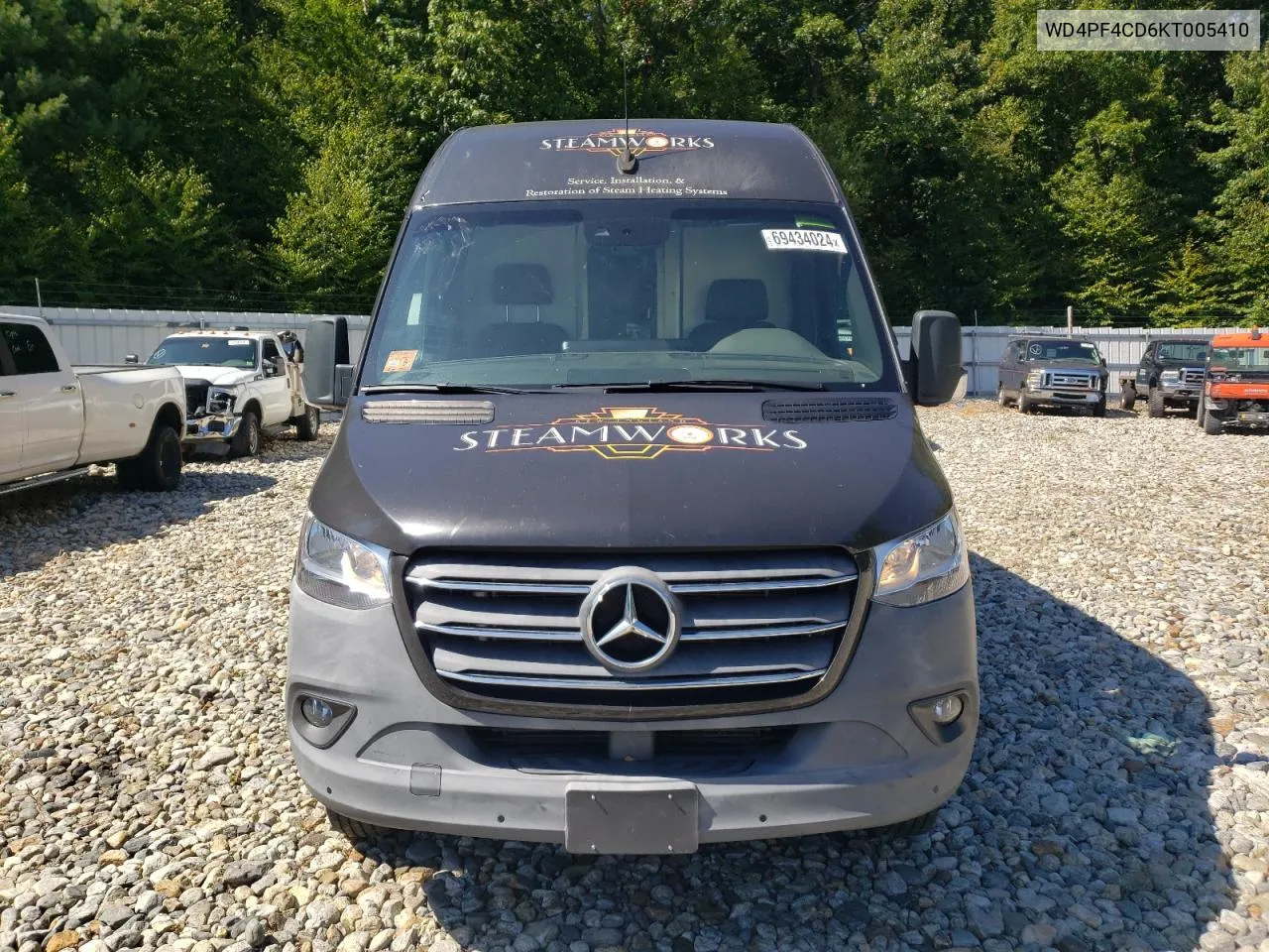 2019 Mercedes-Benz Sprinter 3500/4500 VIN: WD4PF4CD6KT005410 Lot: 69434024