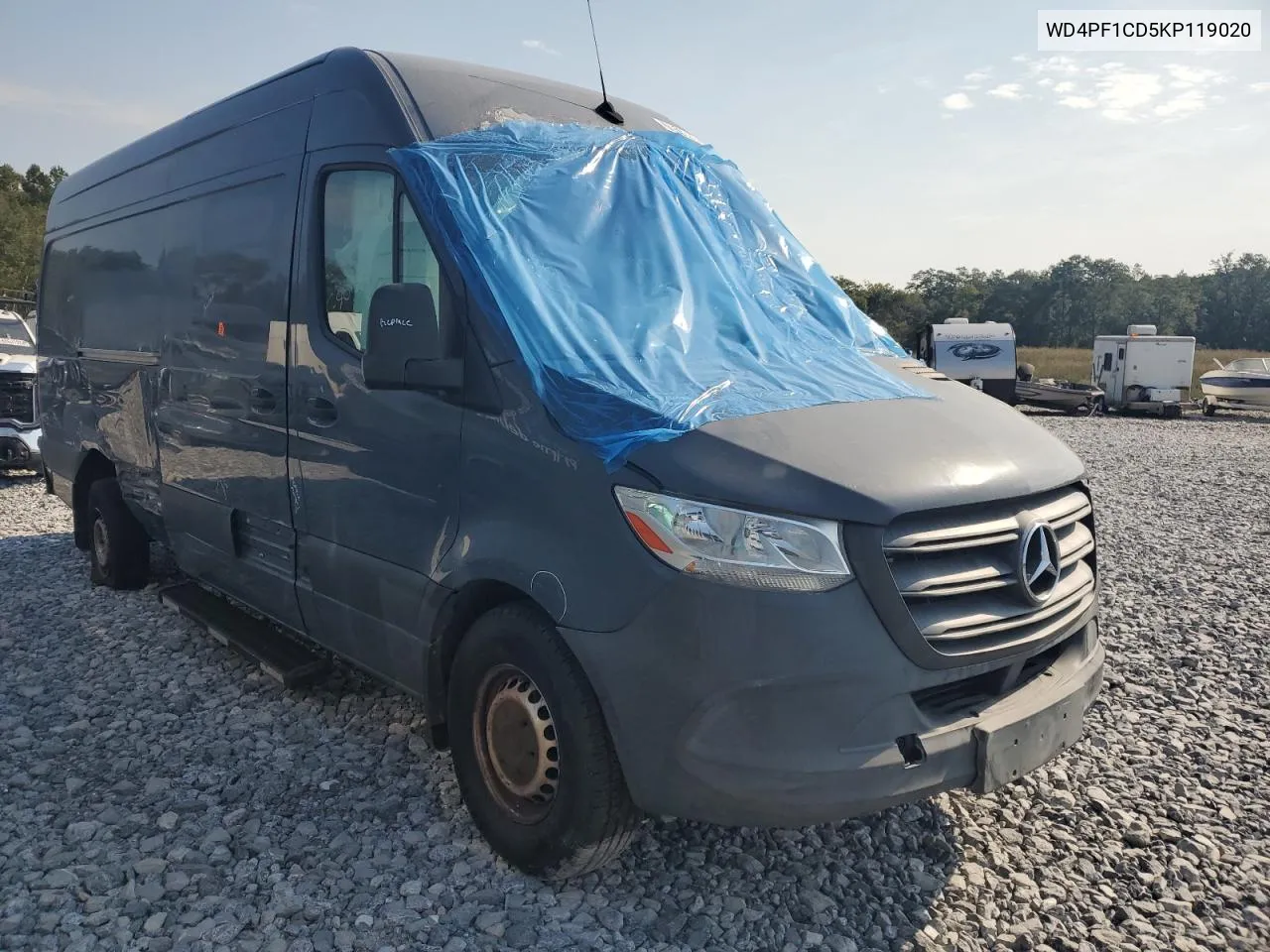 2019 Mercedes-Benz Sprinter 2500/3500 VIN: WD4PF1CD5KP119020 Lot: 70518894