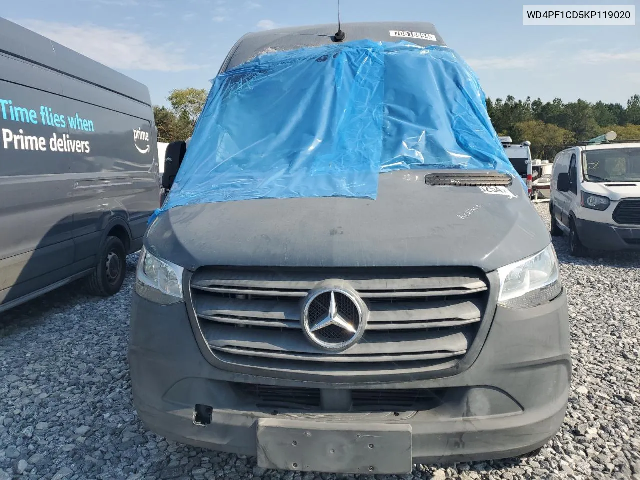 2019 Mercedes-Benz Sprinter 2500/3500 VIN: WD4PF1CD5KP119020 Lot: 70518894