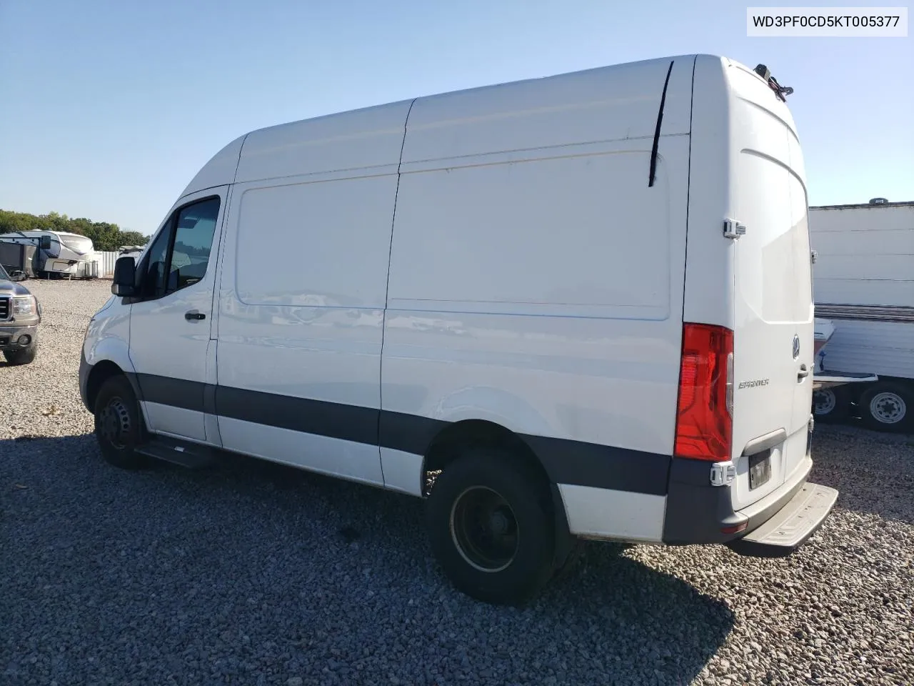 2019 Mercedes-Benz Sprinter 2500/3500 VIN: WD3PF0CD5KT005377 Lot: 71443554