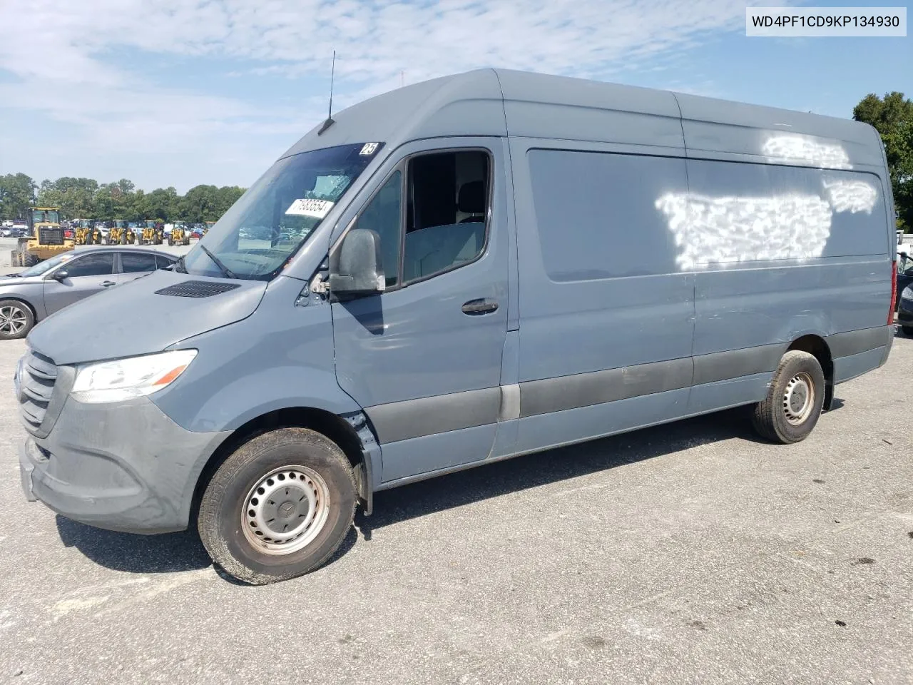 2019 Mercedes-Benz Sprinter 2500/3500 VIN: WD4PF1CD9KP134930 Lot: 71983554