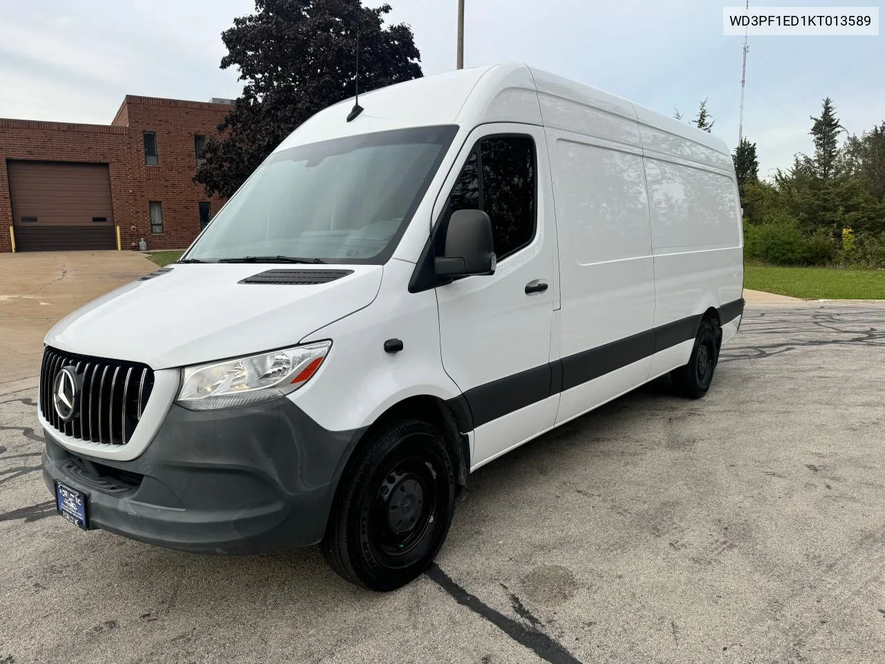 2019 Mercedes-Benz Sprinter 2500/3500 VIN: WD3PF1ED1KT013589 Lot: 73815354