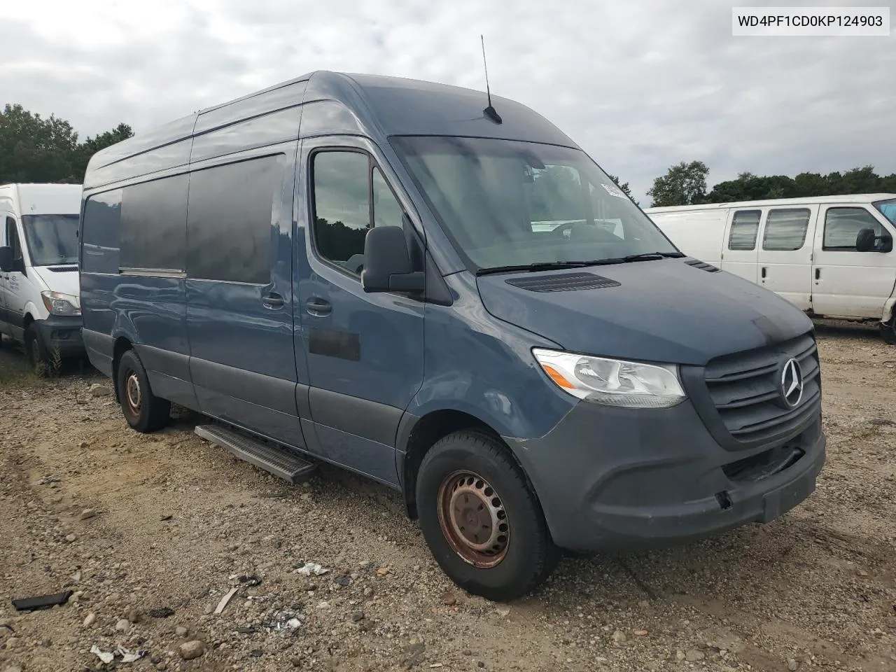 2019 Mercedes-Benz Sprinter 2500/3500 VIN: WD4PF1CD0KP124903 Lot: 74054774