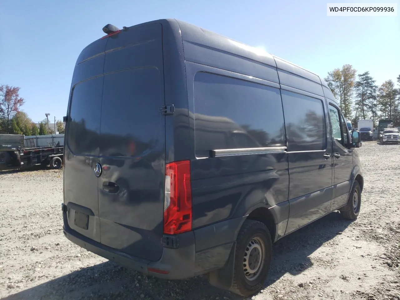 2019 Mercedes-Benz Sprinter 2500/3500 VIN: WD4PF0CD6KP099936 Lot: 76869064