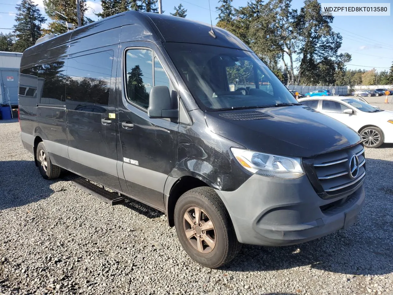 2019 Mercedes-Benz Sprinter 2500/3500 VIN: WDZPF1ED8KT013580 Lot: 77627304