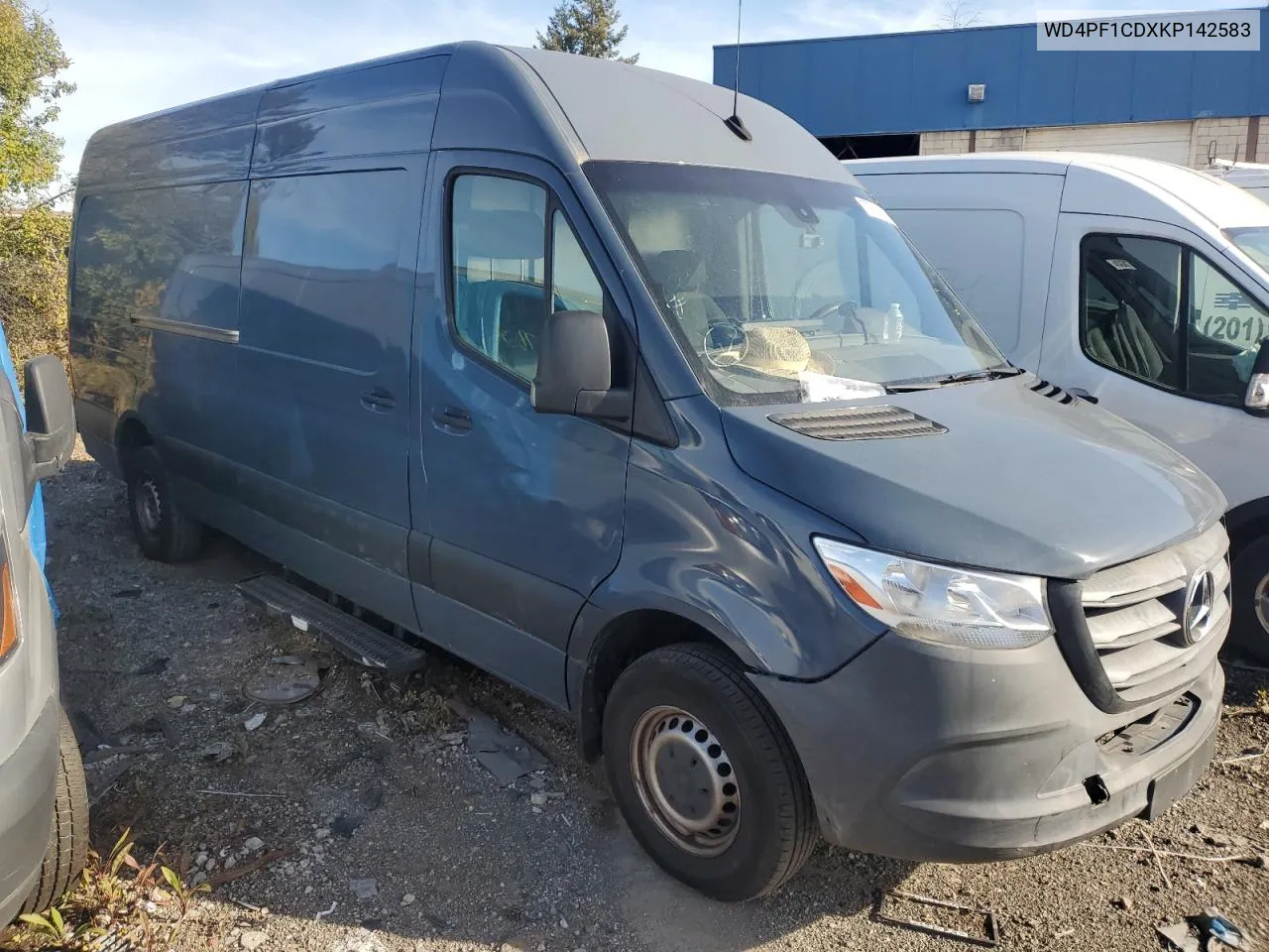 2019 Mercedes-Benz Sprinter 2500/3500 VIN: WD4PF1CDXKP142583 Lot: 77862424