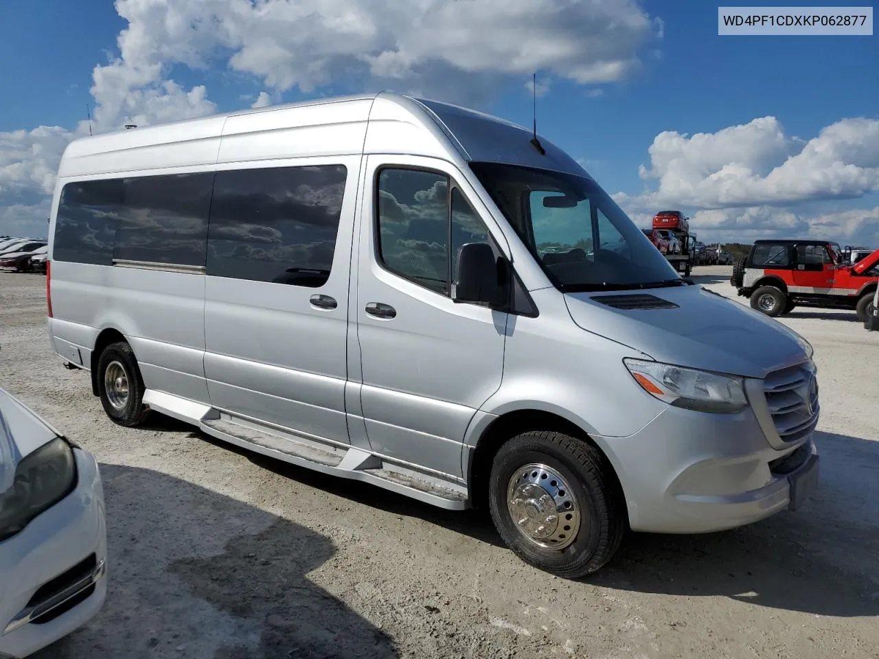 2019 Mercedes-Benz Sprinter 2500/3500 VIN: WD4PF1CDXKP062877 Lot: 78150554