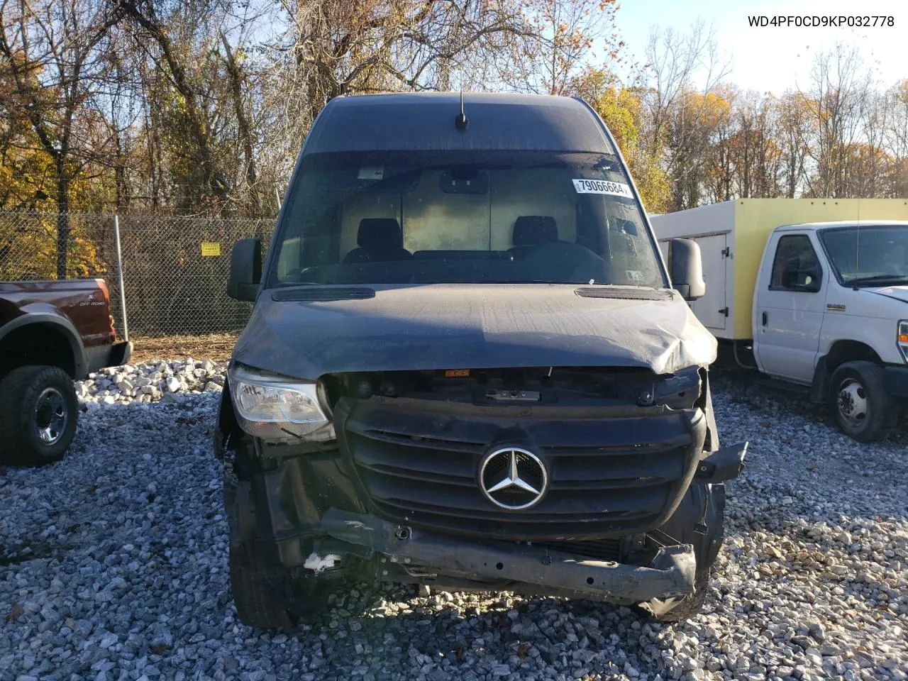 2019 Mercedes-Benz Sprinter 2500/3500 VIN: WD4PF0CD9KP032778 Lot: 79066684