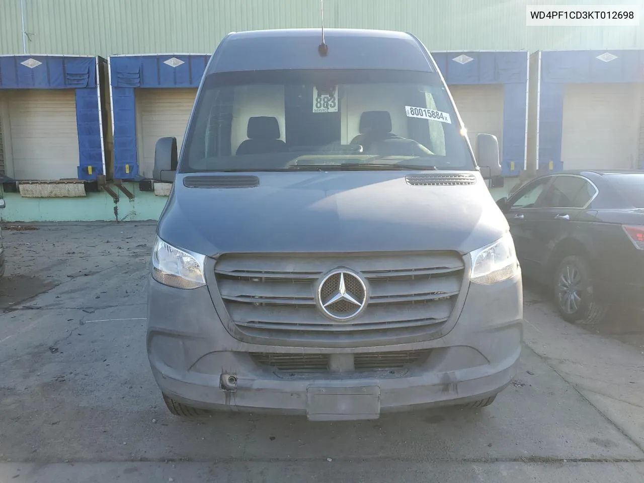 2019 Mercedes-Benz Sprinter 2500/3500 VIN: WD4PF1CD3KT012698 Lot: 80015884