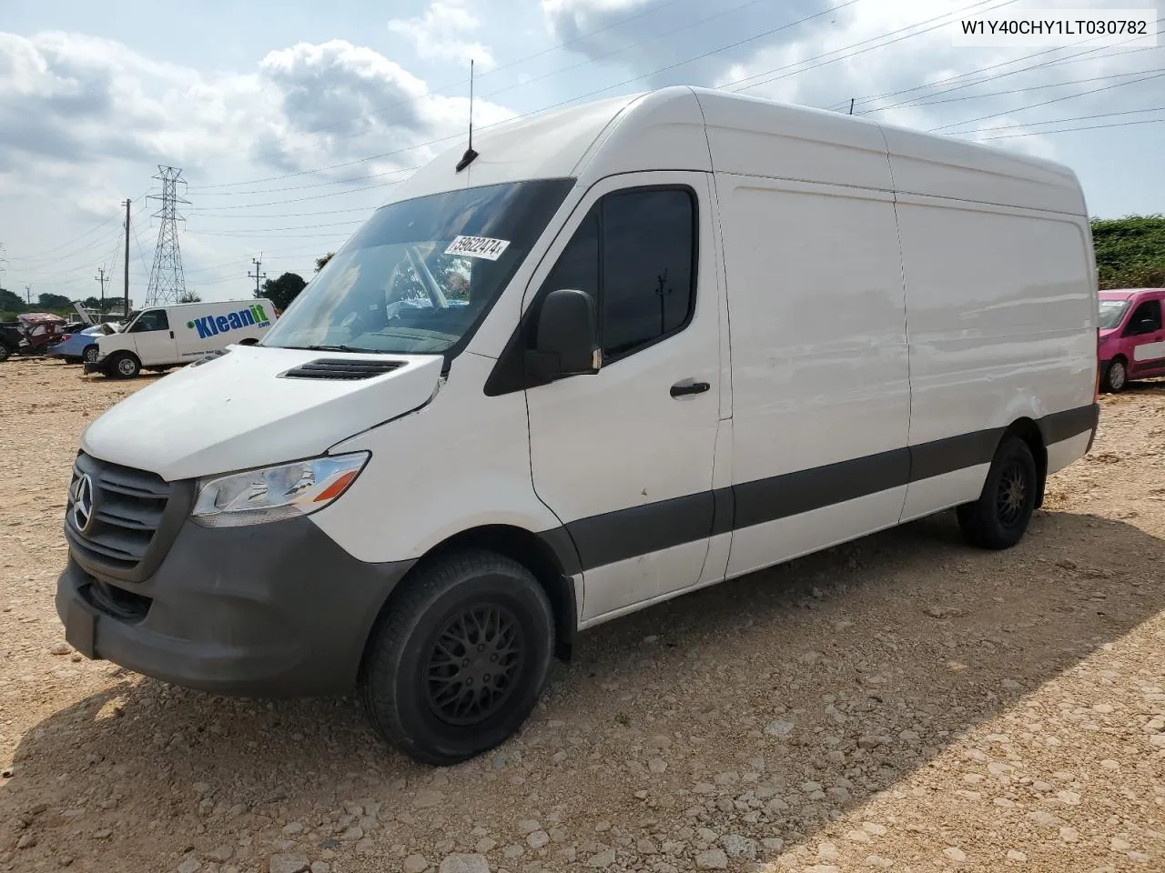 2020 Mercedes-Benz Sprinter 2500 VIN: W1Y40CHY1LT030782 Lot: 59622474