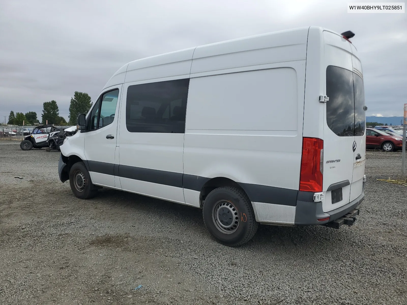 2020 Mercedes-Benz Sprinter 2500 VIN: W1W40BHY9LT025851 Lot: 64435714