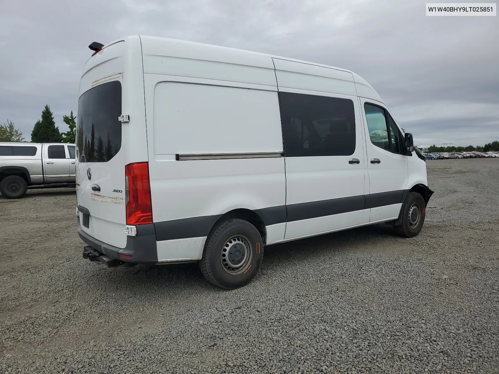 2020 Mercedes-Benz Sprinter 2500 VIN: W1W40BHY9LT025851 Lot: 64435714