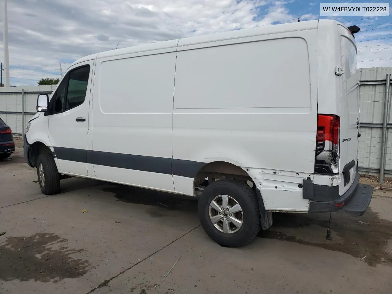 2020 Mercedes-Benz Sprinter 2500 VIN: W1W4EBVY0LT022228 Lot: 66324594