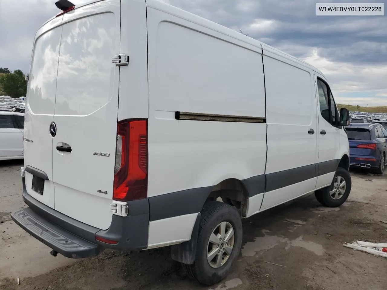 2020 Mercedes-Benz Sprinter 2500 VIN: W1W4EBVY0LT022228 Lot: 66324594