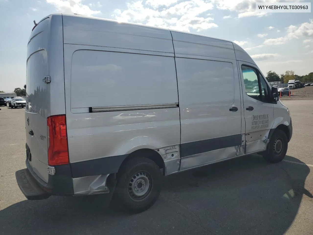 2020 Mercedes-Benz Sprinter 2500 VIN: W1Y4EBHY0LT030963 Lot: 68802014