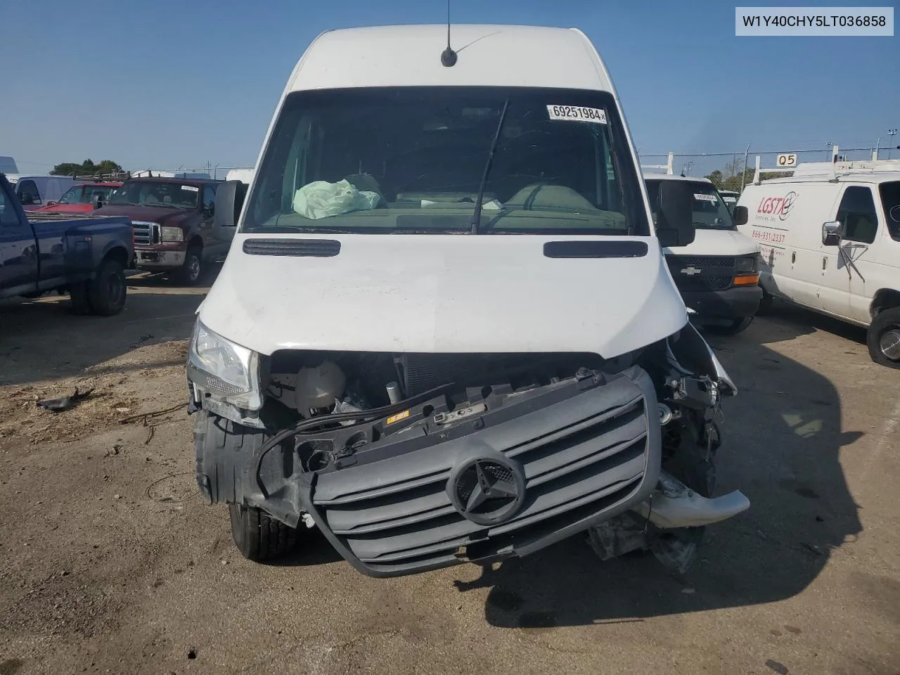 2020 Mercedes-Benz Sprinter 2500 VIN: W1Y40CHY5LT036858 Lot: 69251984