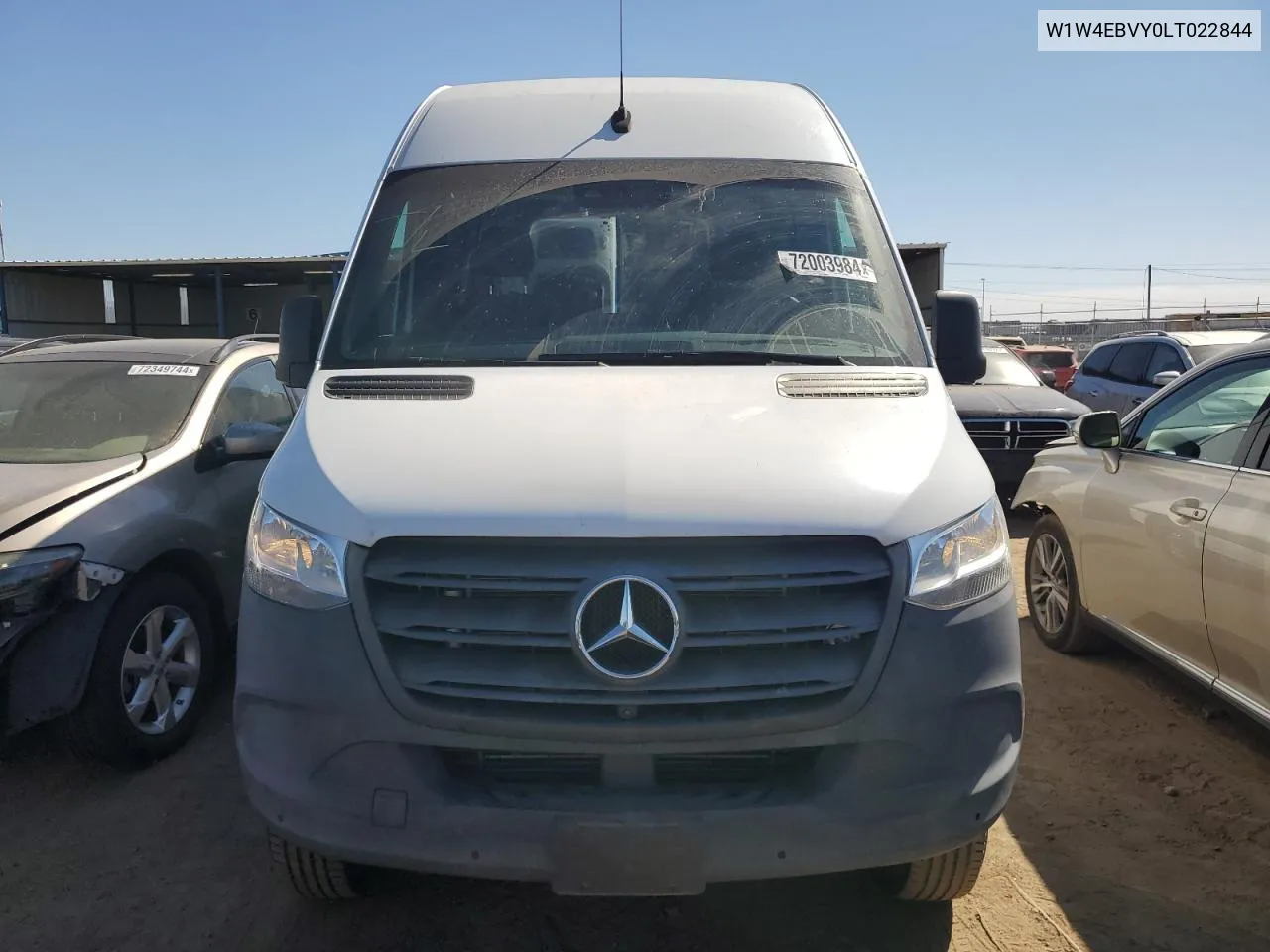 2020 Mercedes-Benz Sprinter 2500 VIN: W1W4EBVY0LT022844 Lot: 72003984