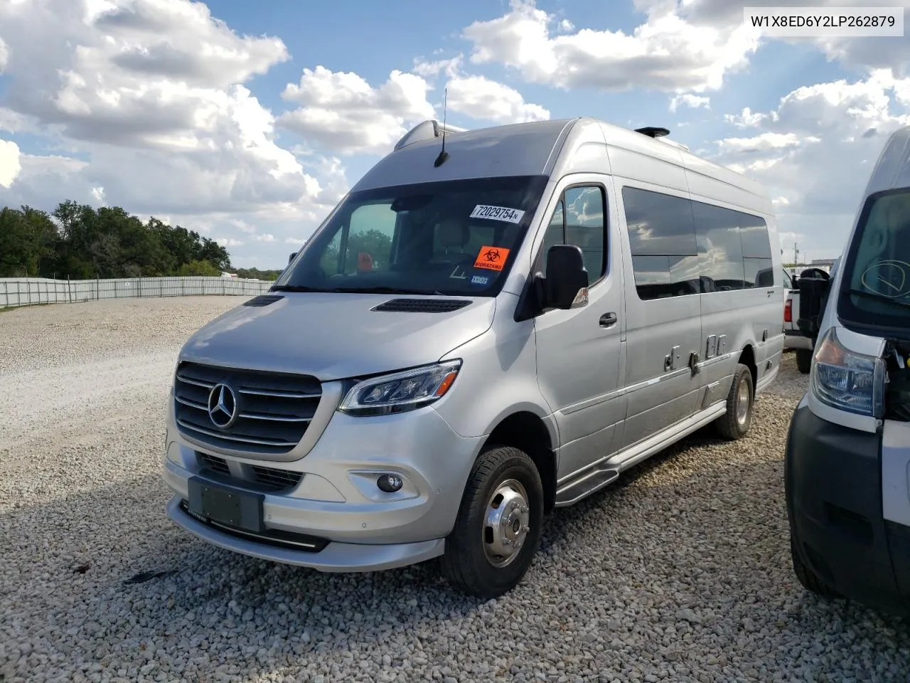 2020 Mercedes-Benz Sprinter 3500 VIN: W1X8ED6Y2LP262879 Lot: 72029754