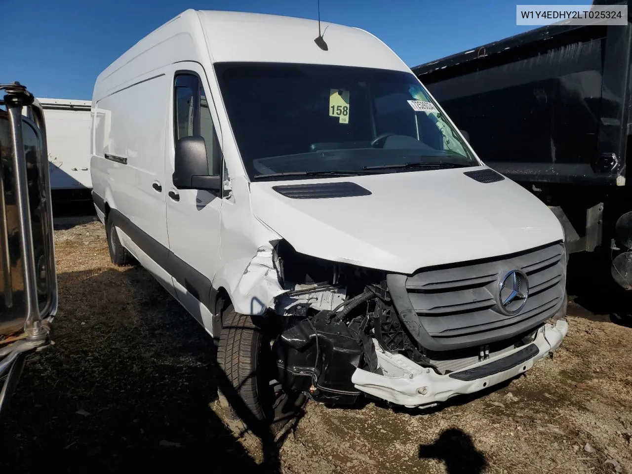 2020 Mercedes-Benz Sprinter 2500 VIN: W1Y4EDHY2LT025324 Lot: 72526034