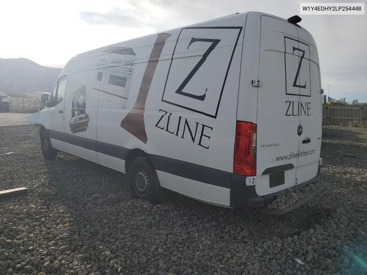 2020 Mercedes-Benz Sprinter 2500 VIN: W1Y4EDHY2LP254448 Lot: 74297414