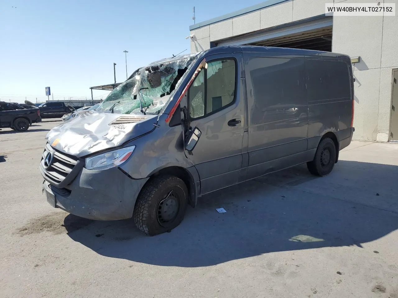 2020 Mercedes-Benz Sprinter 2500 VIN: W1W40BHY4LT027152 Lot: 75004304