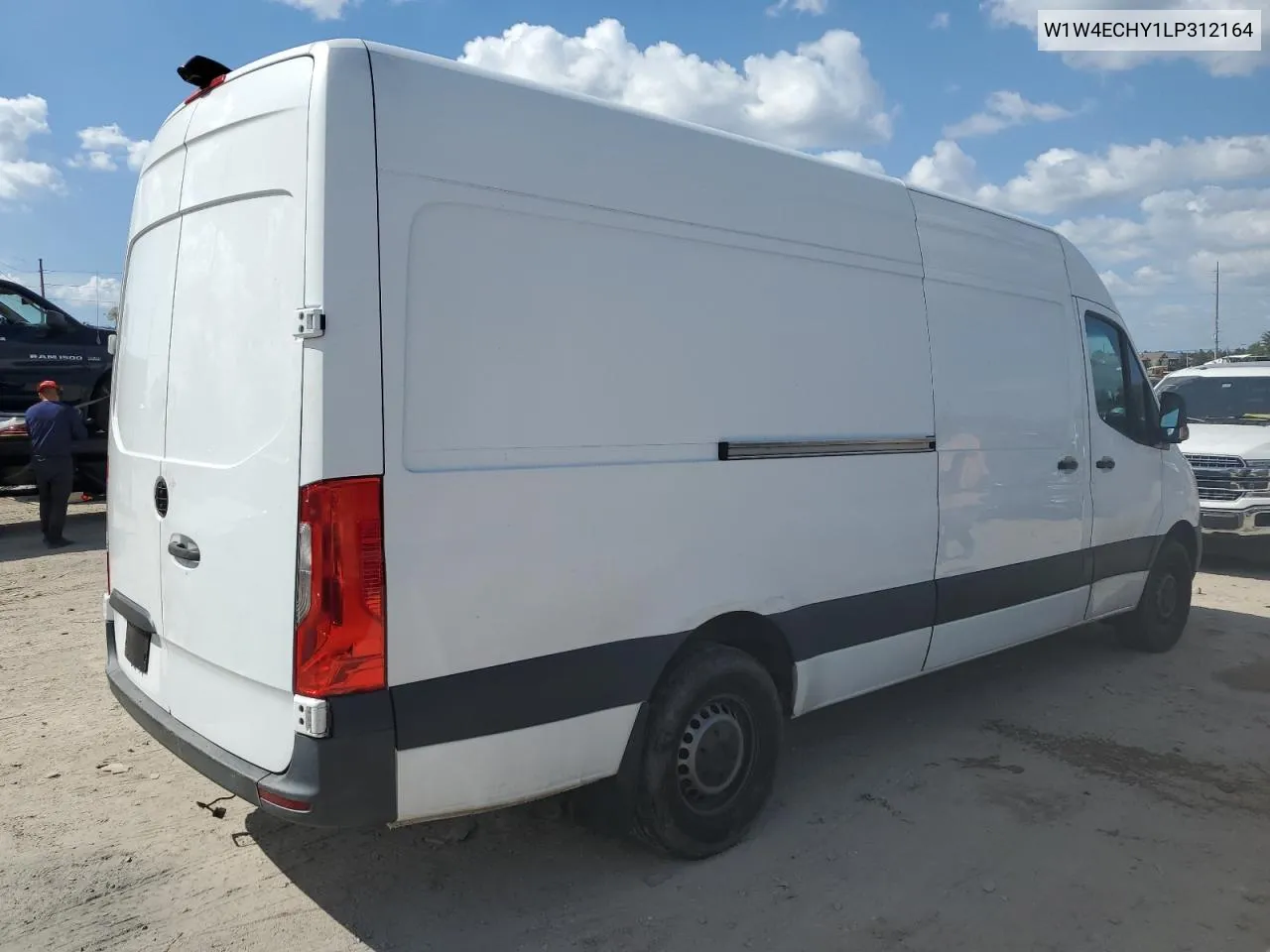 2020 Mercedes-Benz Sprinter 2500 VIN: W1W4ECHY1LP312164 Lot: 77422584