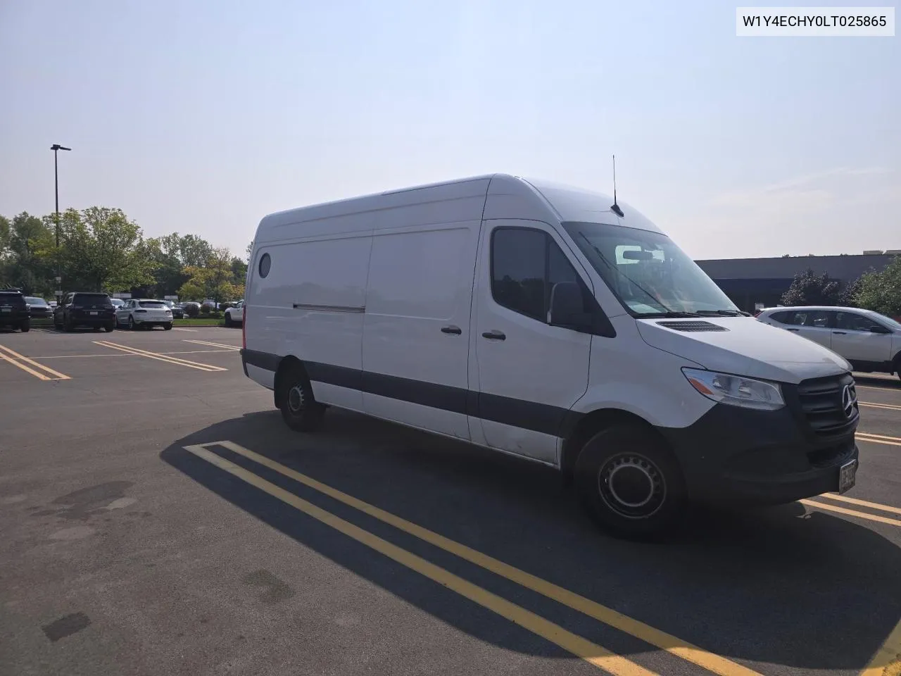 2020 Mercedes-Benz Sprinter 2500 VIN: W1Y4ECHY0LT025865 Lot: 80452244